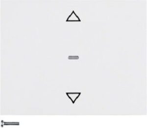 Berker Jalousie-Taste polarweiß glänzend 85241179 – Bild 1