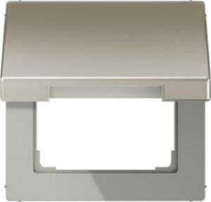 Jung Klappdeckel mit Rückstellf. Serie LS Edelstahl ES2990KL – Bild 1