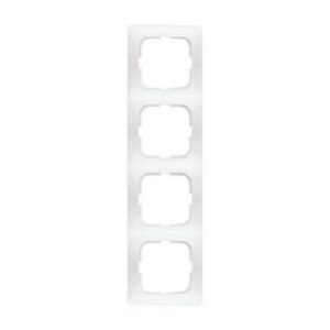 Busch-Jaeger Rahmen 4-fach spring alpinweiss 1724-214 – Bild 1