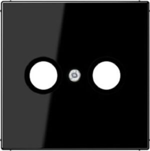 Jung Abdeckung für Antennen-Steckdose (LS990) schwarz LS990TVSW – Bild 1