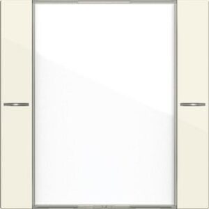 Gira Wippenset 1-fach BSF Tastensor 4 System 55 Klar/Cremeweiß 577101 – Bild 1