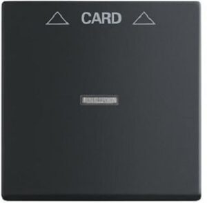 Busch-Jaeger Zentralscheibe future linear schwarz-matt 1792-885 – Bild 1