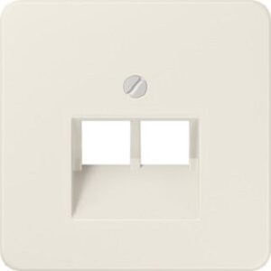 Jung Abdeckung für IAE/UAE-ADo ST550 2x8pol. weiss 569-2UA – Bild 1