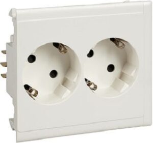 Schneider Electric Schutzkontaktsteckdose 2-fach 5940011 – Bild 1