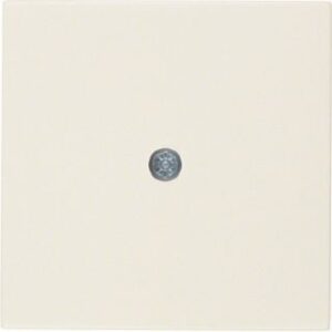 Berker Zentralstück weiß glänzend für Kabelauslass 10198982 – Bild 1