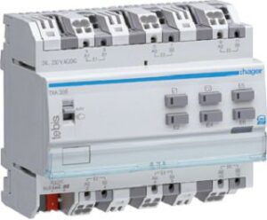Hager Binäreingang 6-fach KNX universal 4PLE tebis TXA306 – Bild 1