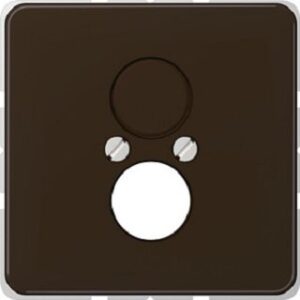 Jung Abdeckung für 2 Klein-Steckdose CD500 braun CD562BR – Bild 1