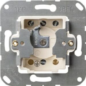 Jung Schlüsselschalter 1pol. WU500 IP44 Jalousie-Wendetaster UP CD134.18WU – Bild 1