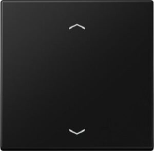 Jung Steuertaste Standard, Symbol Pfeil, Serie LS, graphitschwarz matt LS1700PSWM – Bild 1