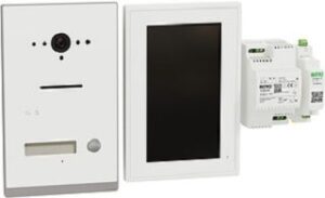 Ritto Listo Video Einfamilienhaus-Set TwinBus IP, Weiß, UP RGE2094170 – Bild 1