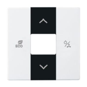 Busch-Jaeger Zentralscheibe, studioweiß,  ABB-free@home, Abdeckungen future linear CP-FCC-84 – Bild 1