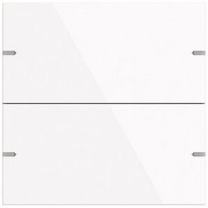 Gira Wippenset 2-fach Tastensor 4 TS4 Reinweiß lackiert 5022903 – Bild 1