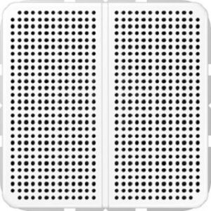 Jung Lautsprechermodul Serie CD alpinweiss LSMCD4WW – Bild 1