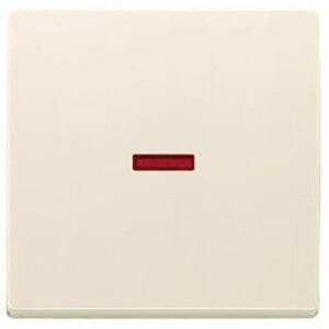 Busch-Jaeger Wippe mit roter Kalotte solo savanne/elfenbeinweiss 1789-82 – Bild 1