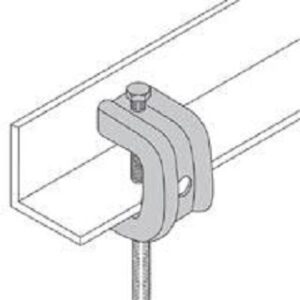 ABB Trägerschraubklammer 14mm für Gewindestangen 15-33mm YH-1533 – Bild 1