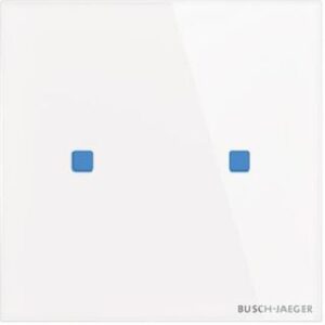 Busch-Jaeger Bedienelement 2-fach tacteo Glas weiss TB/U2.5.11-CG – Bild 1