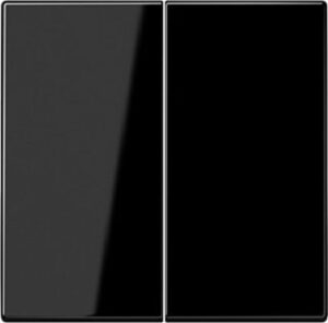 Jung Steuertaste 2fach Standard, Serie LS, schwarz LS1702SW – Bild 1