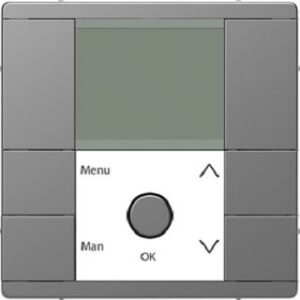 Merten Zeitschaltuhr-Modul Edelstahl System Design MEG5755-6036 – Bild 1