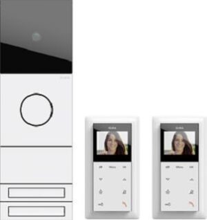 Gira ZFH-Paket Video System 106 Verkehrsweiss lackiert 2417902 – Bild 1