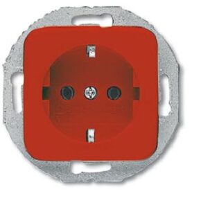 Busch-Jaeger SCHUKO Steckdosen-Einsatz mit rundem Tragring 20EUCRD-217-101 – Bild 1