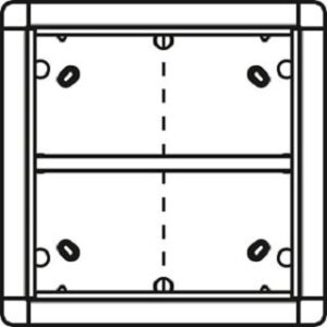 Ritto Rahmen AP 4-fach silber 1883520 – Bild 1