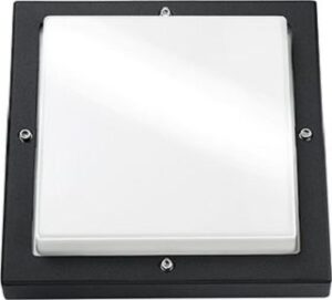 SG Leuchten BASSI 10W LED 3000K, schwarz, mit D ämmerungsschalter 614188 – Bild 1