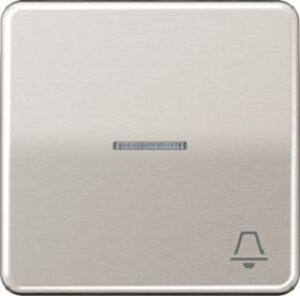 Jung Wippe Symbol Klingel platin kleiner Kalotte CD590KO5KPT – Bild 1