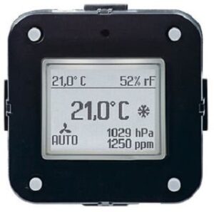 Busch-Jaeger Raumtemperaturregler UP mit CO2/Feuchte-Sensor 5 Binäreing. 6109/28 – Bild 1