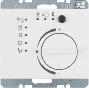 Berker RT-Regler polarweiß mit Schnittstelle 75441179 – Bild 1