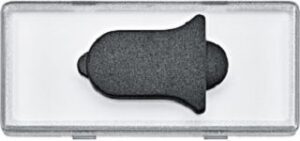 Merten Grosses Schriftfeld Kontrast-Symbol Klingel glasklar 434793 – Bild 1