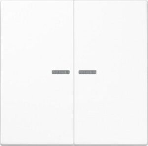 Jung KNX RF Taster 2fach KNX RF Taster 2fach LS10921STRFWW – Bild 1