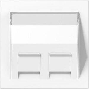 Jung Abdeckung für Mod.Jacks alpinweiss LS569-30BFPLWW – Bild 1