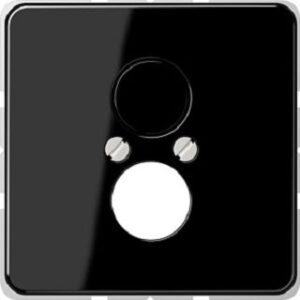 Jung Abdeckung für 2 Klein-Steckdose CD500 schwarz CD562SW – Bild 1