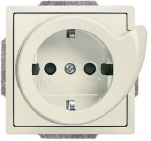 Busch-Jaeger Servicesteckdose solo Steckdosen elfenbeinweiß 20EUCBDR-82 – Bild 1