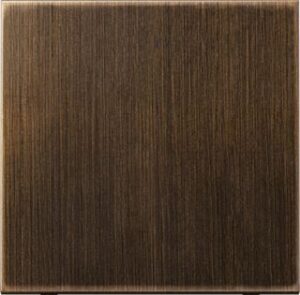 Jung Steuertaste Standard, neutral,  Serie LS, Messing antik ME1700AT – Bild 1