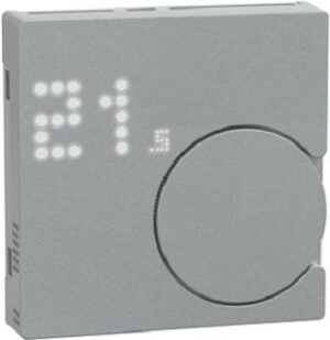 Merten Connected Raumtemperaturregler- Modul, aluminium, System M, ZB MEG5779-0460 – Bild 1