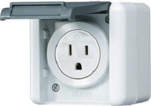 Jung WG-Steckdose Nema schwarz 821-15USW – Bild 1