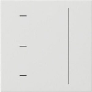 Gira S3000 Touchaufsatz System 55 Reinweiß matt 536527 – Bild 1