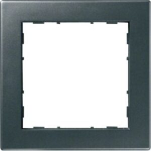 Hager Rahmen 1-fach PUR anthrazit WYR117 – Bild 1