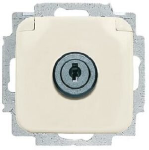 Busch-Jaeger SCHUKO Steckdose Klappdeckel Duro 2000 SI weiss 20EUKSL-212 – Bild 1