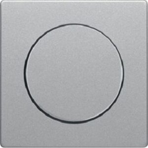 Berker Zentralstück Aluminium lackiert Knopf für Drehdimmer 11376084 – Bild 1