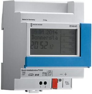 Busch-Jaeger Jahreszeitschaltuhr 4-Kanal KNX LCD 300 Speicherpl. 12-30V 4TE 6144/40 – Bild 1