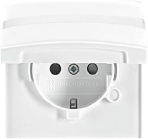 Busch-Jaeger SCHUKO-Steckdose AW44, erhöhter Berührungsschutz, NS, KD 20EUGKBN-34-101 – Bild 1