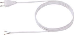 Bachmann Euro Zuleitung 3m schwarz Flachltg.2x0,75 mit Eurostecker lose 202.175 – Bild 1