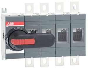 ABB Lasttrenner 4poli g,315A front OT315E04P – Bild 1