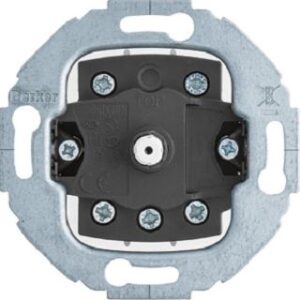 Berker Drehschalter, 2p Aus 1930/Glas/R.classic 389303 – Bild 1