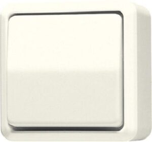 Jung Wippschalter AP600 Kreuz weiss 607A – Bild 1