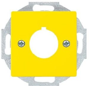 Busch-Jaeger CARAT Zentralscheibe, gelb,  Abdeckungen für Datenkommunikation 2533-82-15 – Bild 1