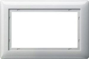 Gira Abdeckrahmen 1,5-fach Standard 55 Reinweiss 100103 – Bild 1