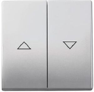 Busch-Jaeger Wippe edelstahl 1785JA-866 – Bild 1